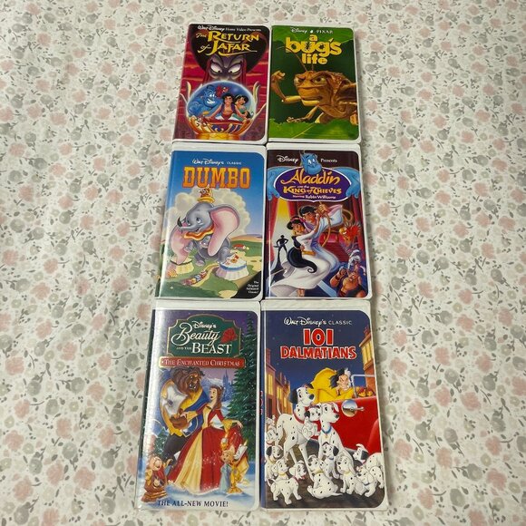 6 Disney VHS Tapes PLUS CHOICE of 1 More - Used - Picture 5 of 11